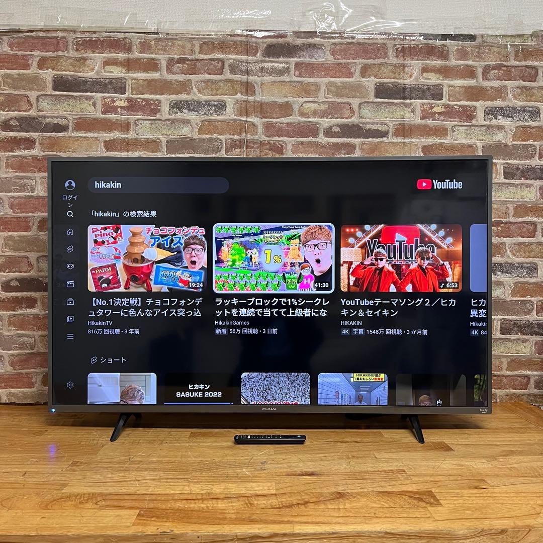 FUNAI 50V型 4K 液晶テレビ Fire TV搭載 FL-50UF340