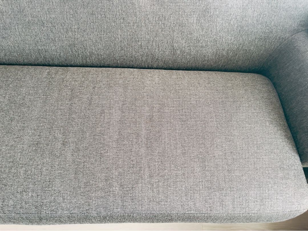 フランフラン Francfranc フルレット 2人掛けソファ グレー