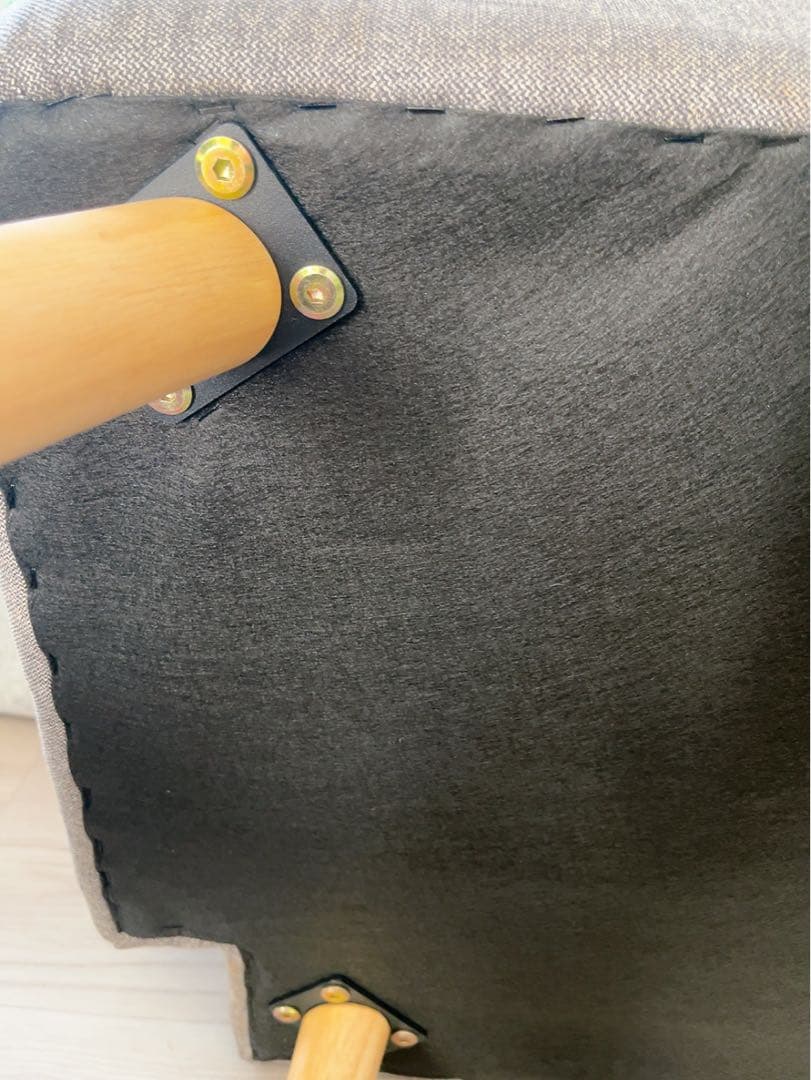 フランフラン Francfranc フルレット 2人掛けソファ グレー