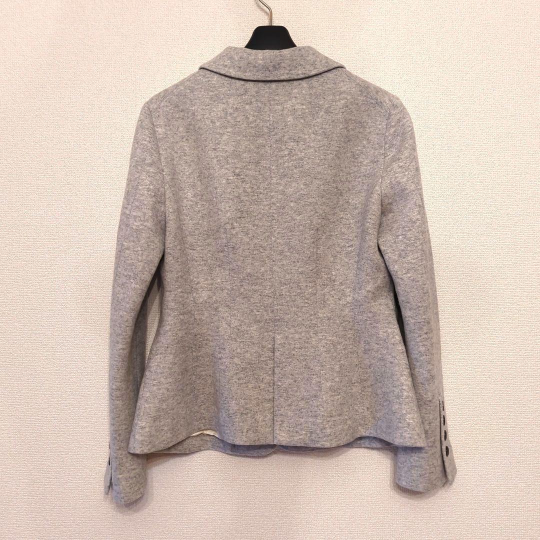 ジャケット SIZE40(L) WAKO ライトグレー　カシミヤ100%