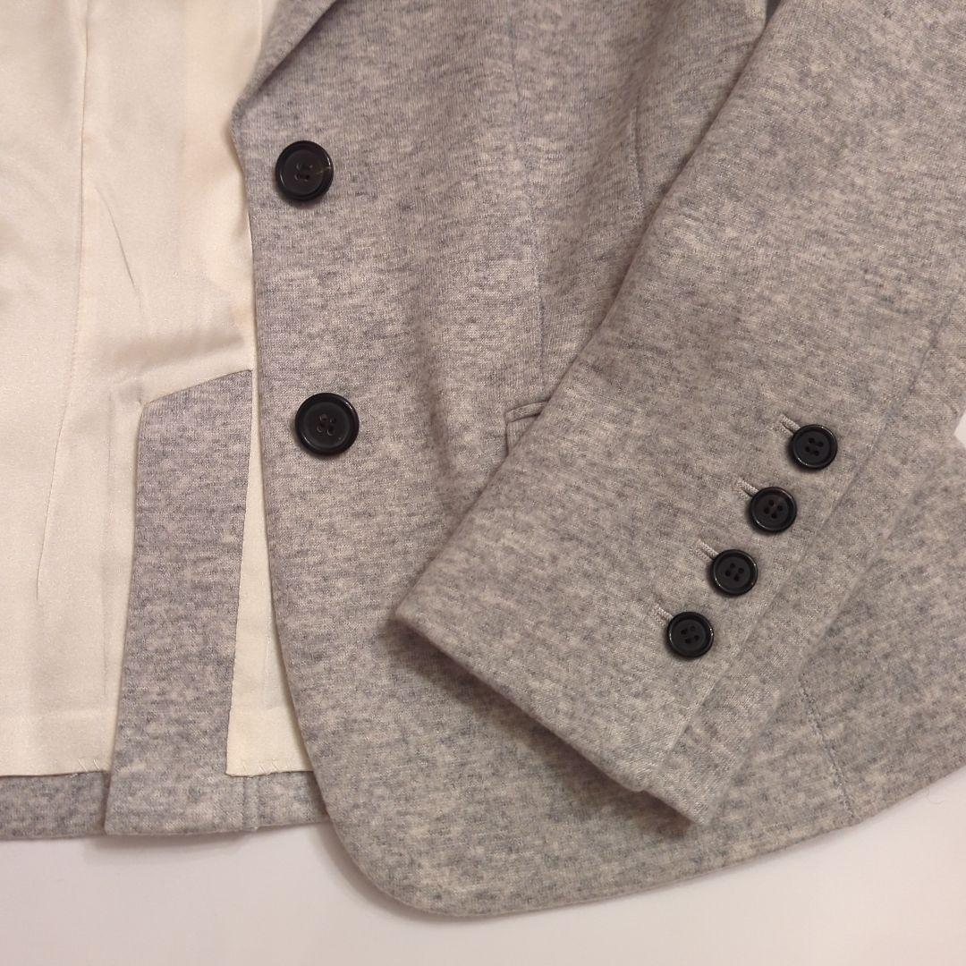 ジャケット SIZE40(L) WAKO ライトグレー　カシミヤ100%