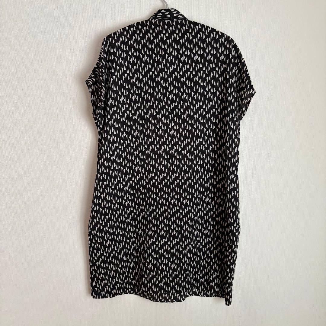 KNOTT トゥモローランド　半袖チュニック シルクシャツワンピース