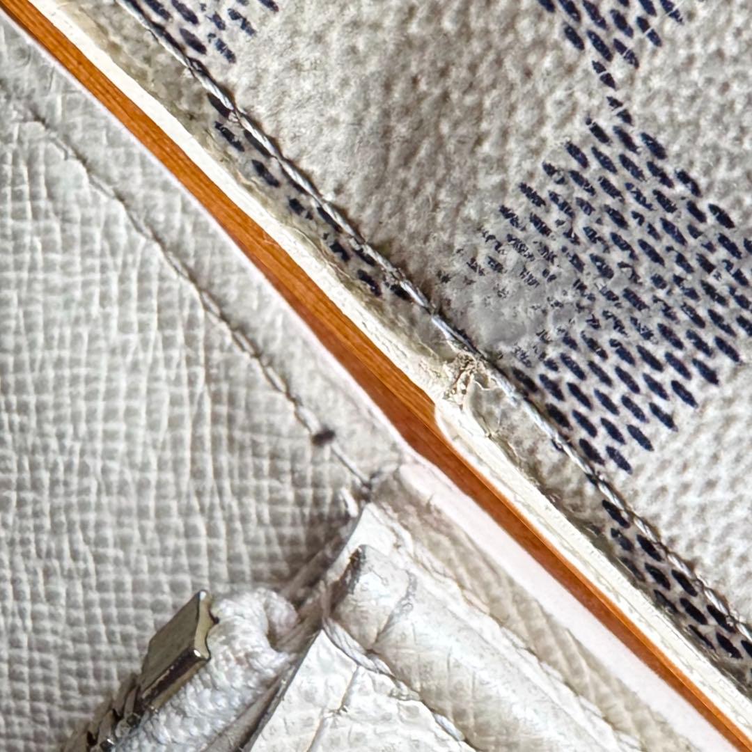 LOUIS VUITTON ダミエ アズール ポルトフォイユ サラ 長財布 美品