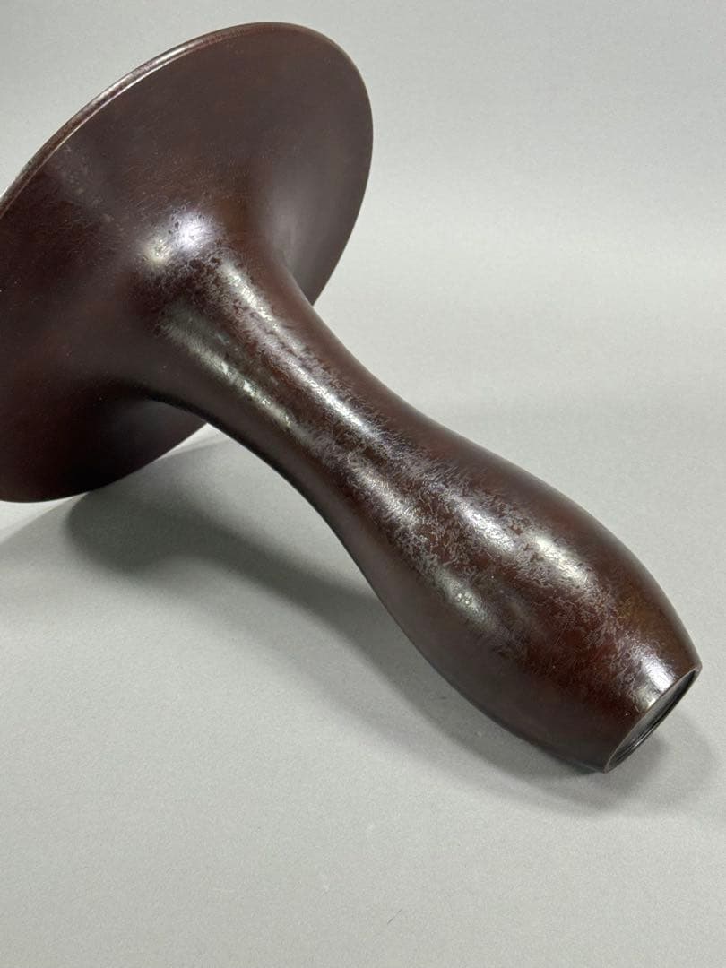 銅花器　いけばな　池坊　立花　古流　小原流　華道具　花瓶　未使用近い