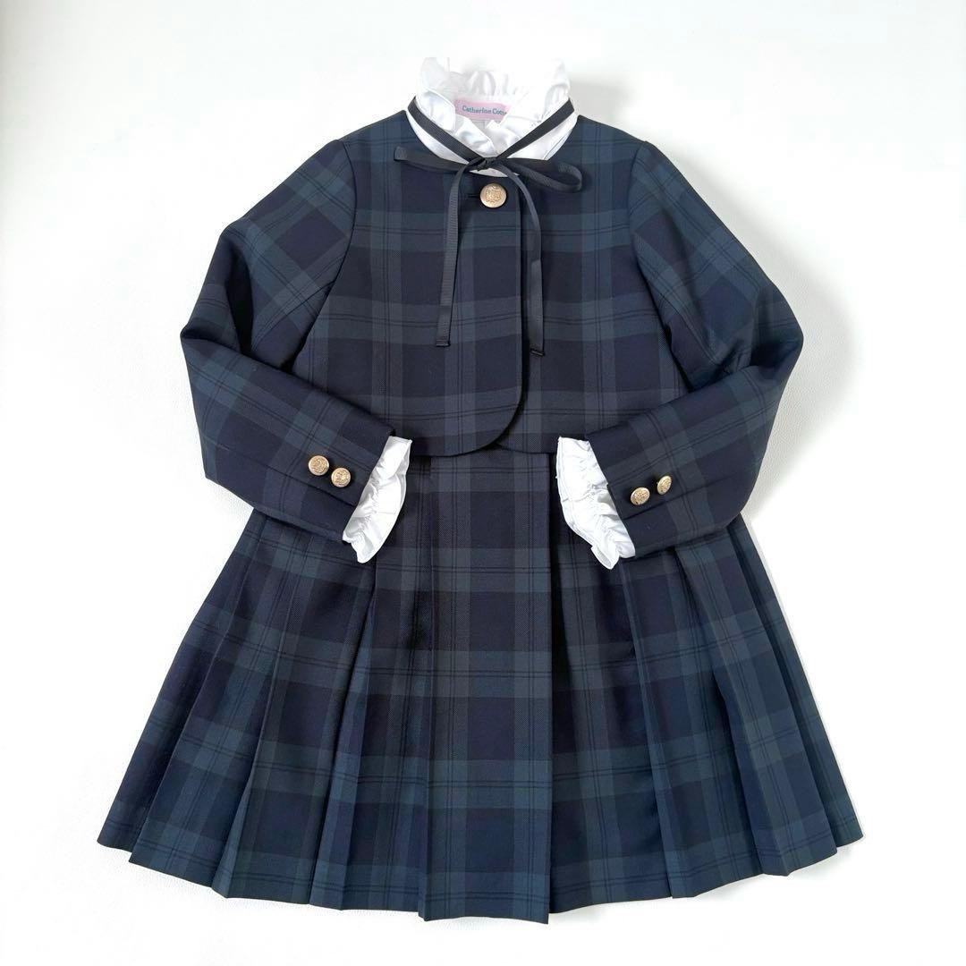 極美品✨グリーンレーベルリラクシング他キッズフォーマル115-120 3点セット