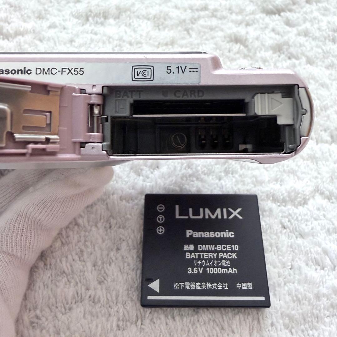 極上品【動作品】Panasonic パナソニック LUMIX DMC-FX55