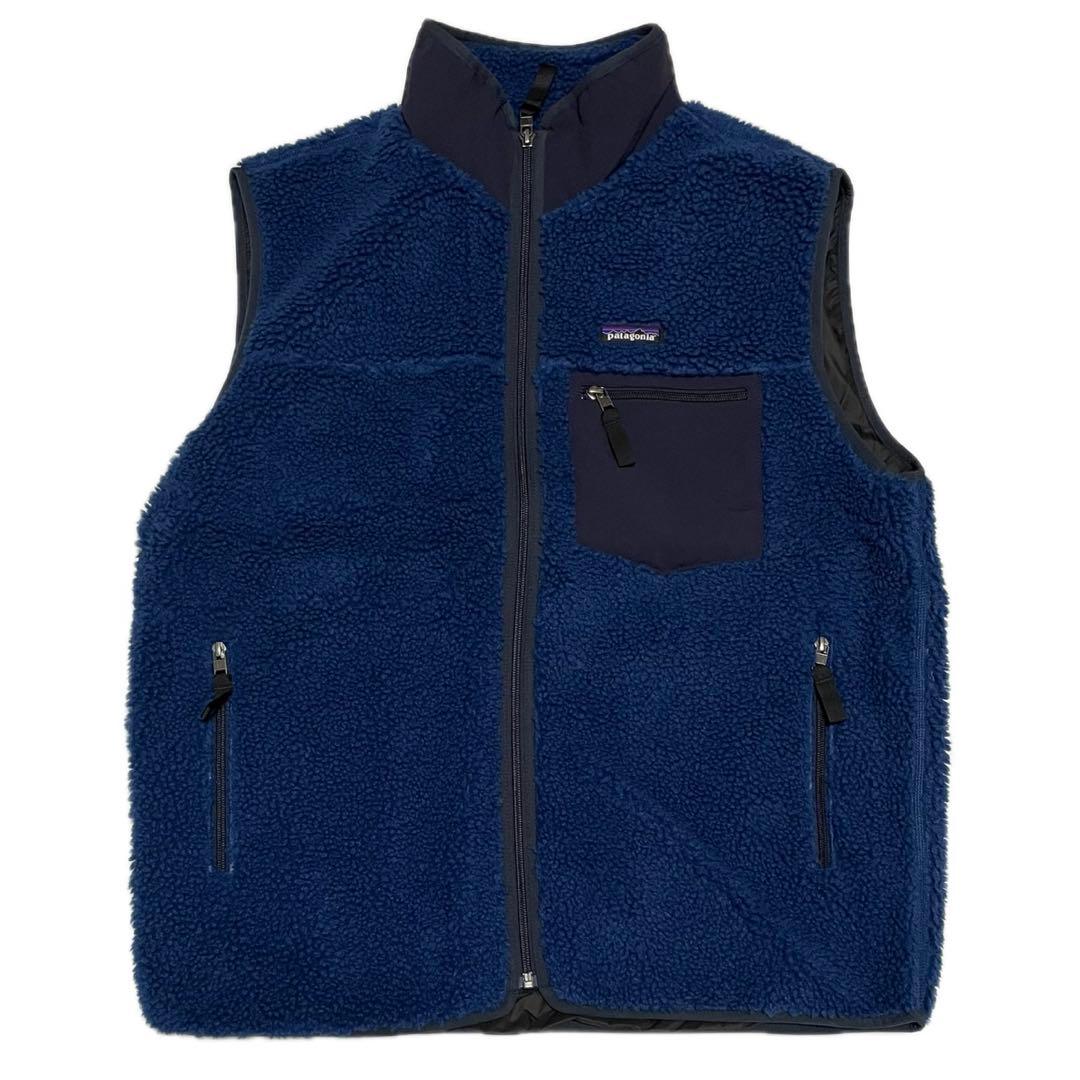 patagonia メンズ クラシック レトロx ベスト 2025年製 ネイビー