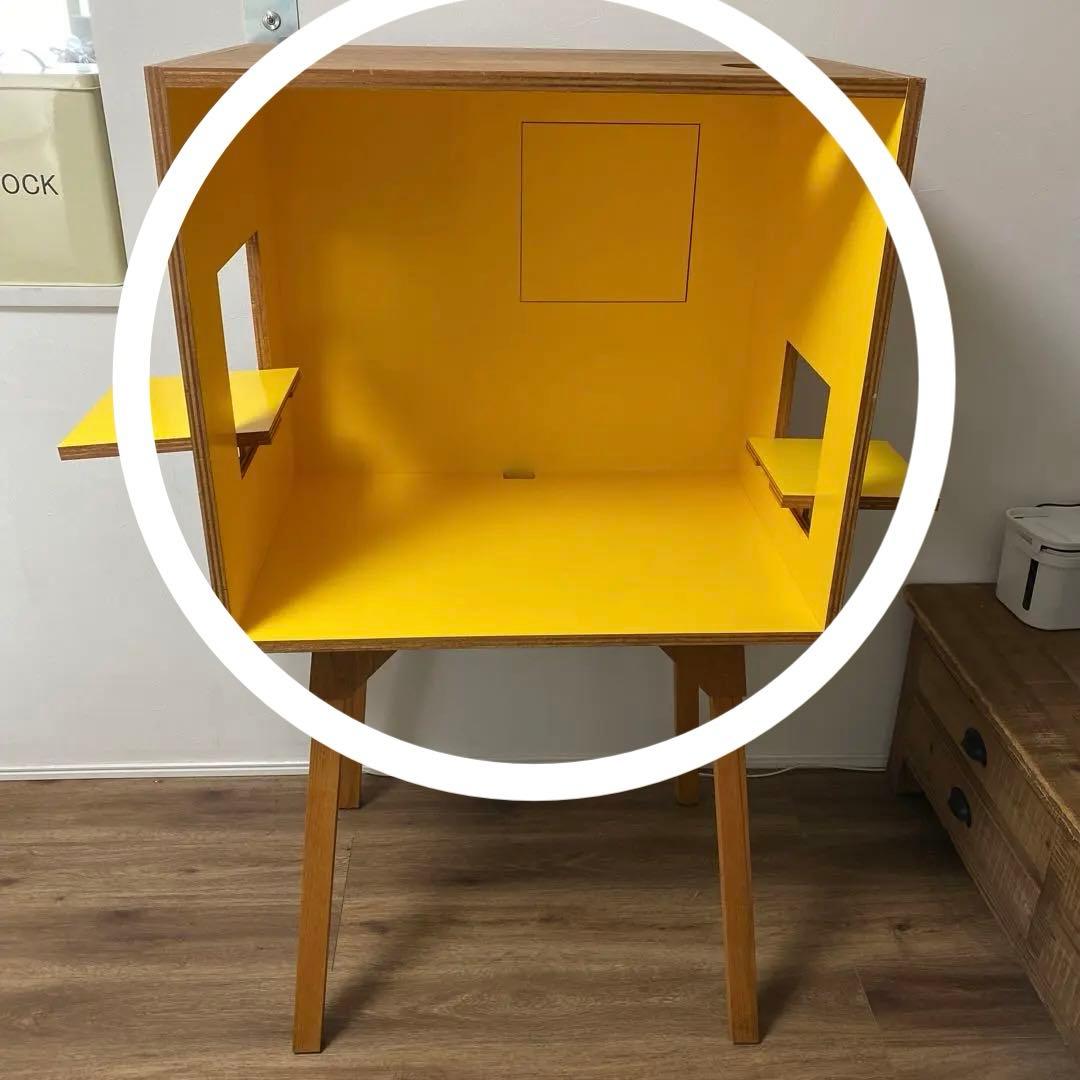 デスクのみ　コロロデスク　伊千呂　イエロー　学習机