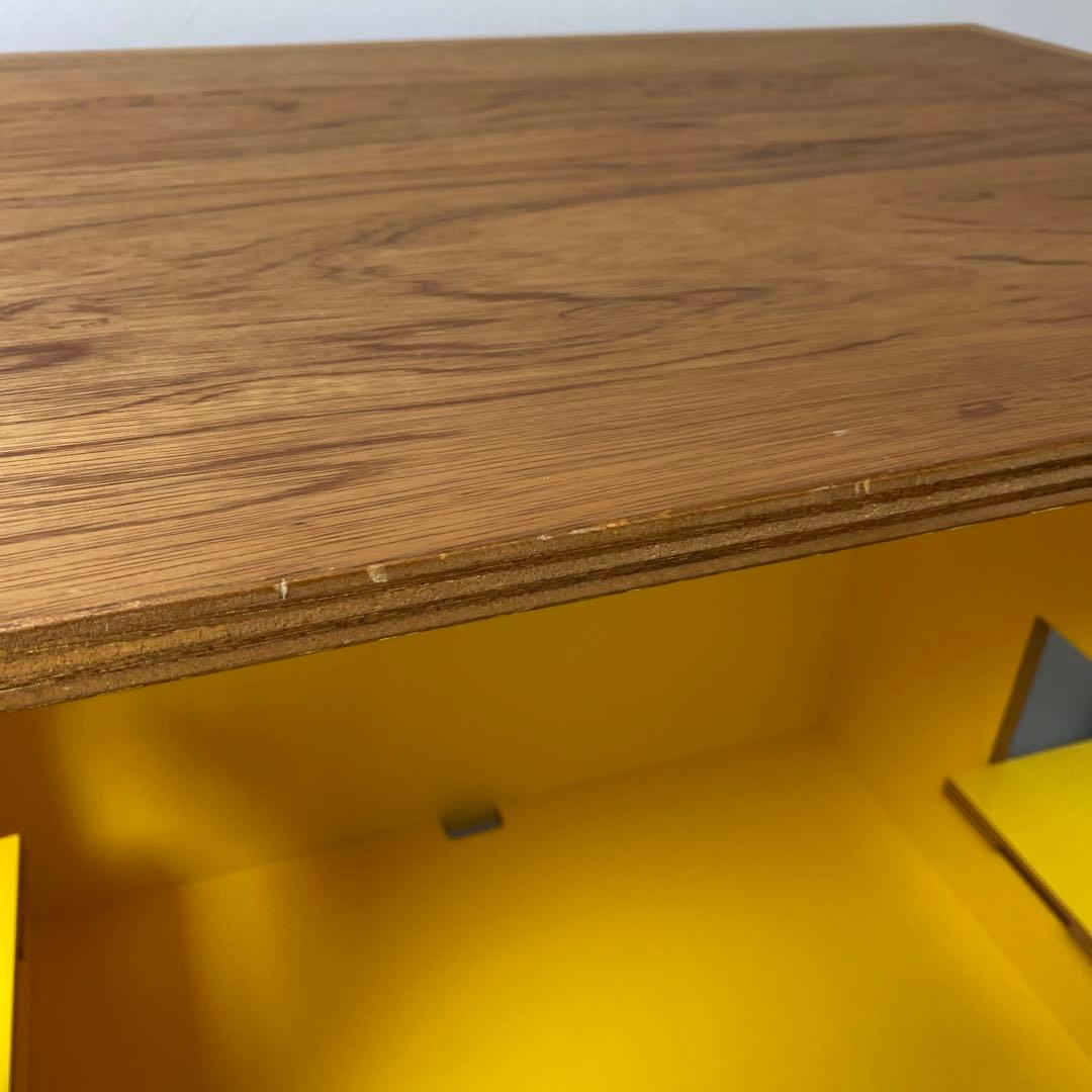 デスクのみ　コロロデスク　伊千呂　イエロー　学習机