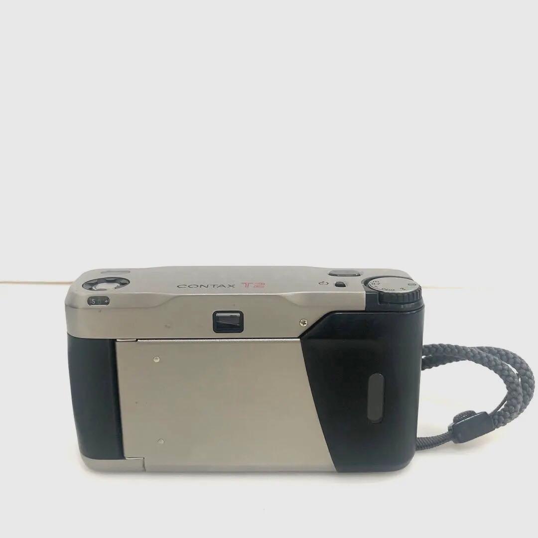 【ジャンク】コンタックス Contax T2 チタンクローム フィルムカメラ