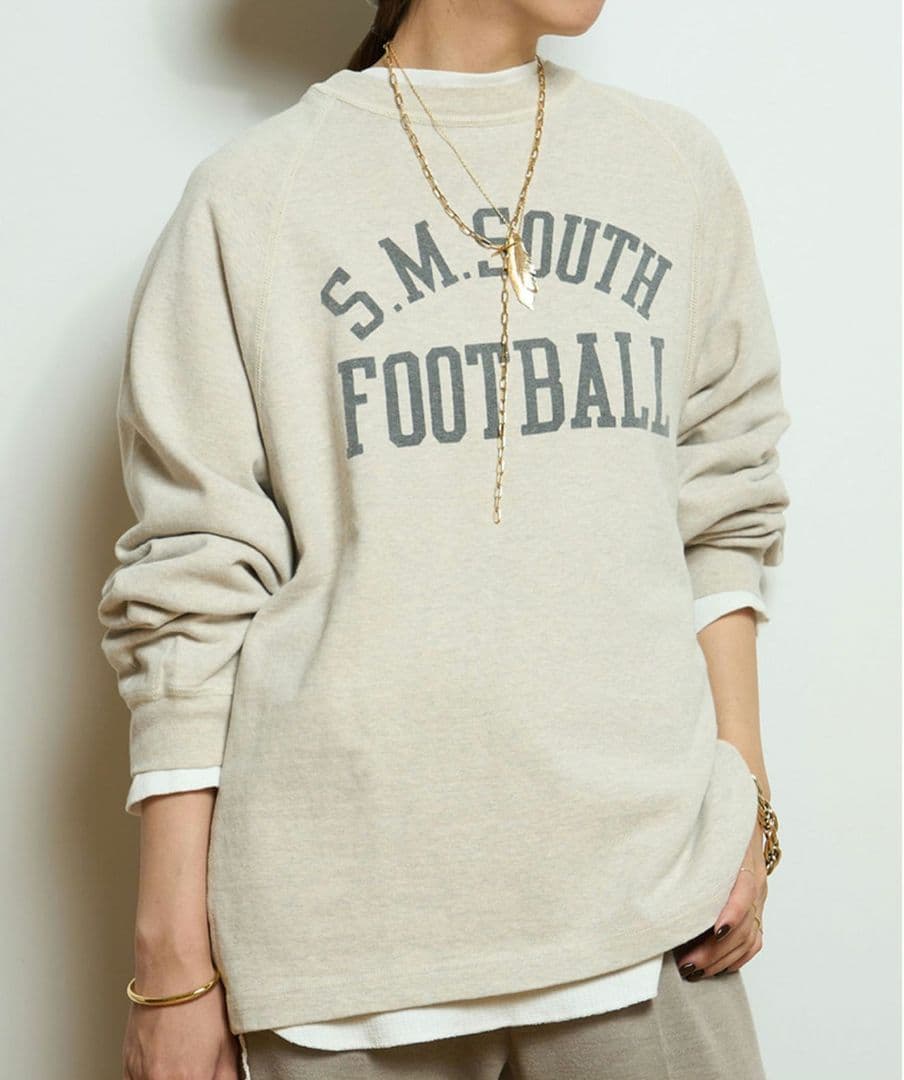 DeuxiemeClasseFOOTBALLRAGLAN L/S Tシャツ