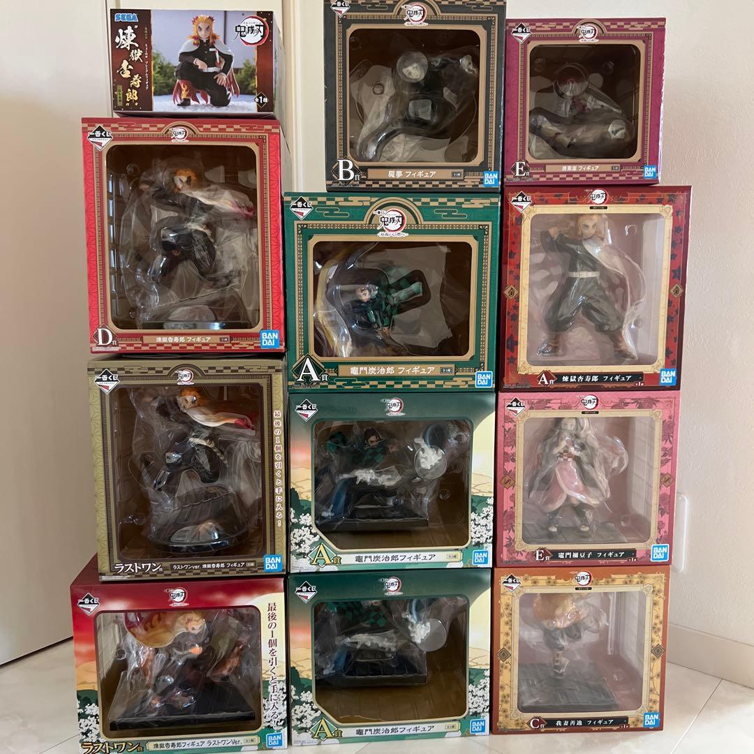 鬼滅　フィギュア　一番くじ