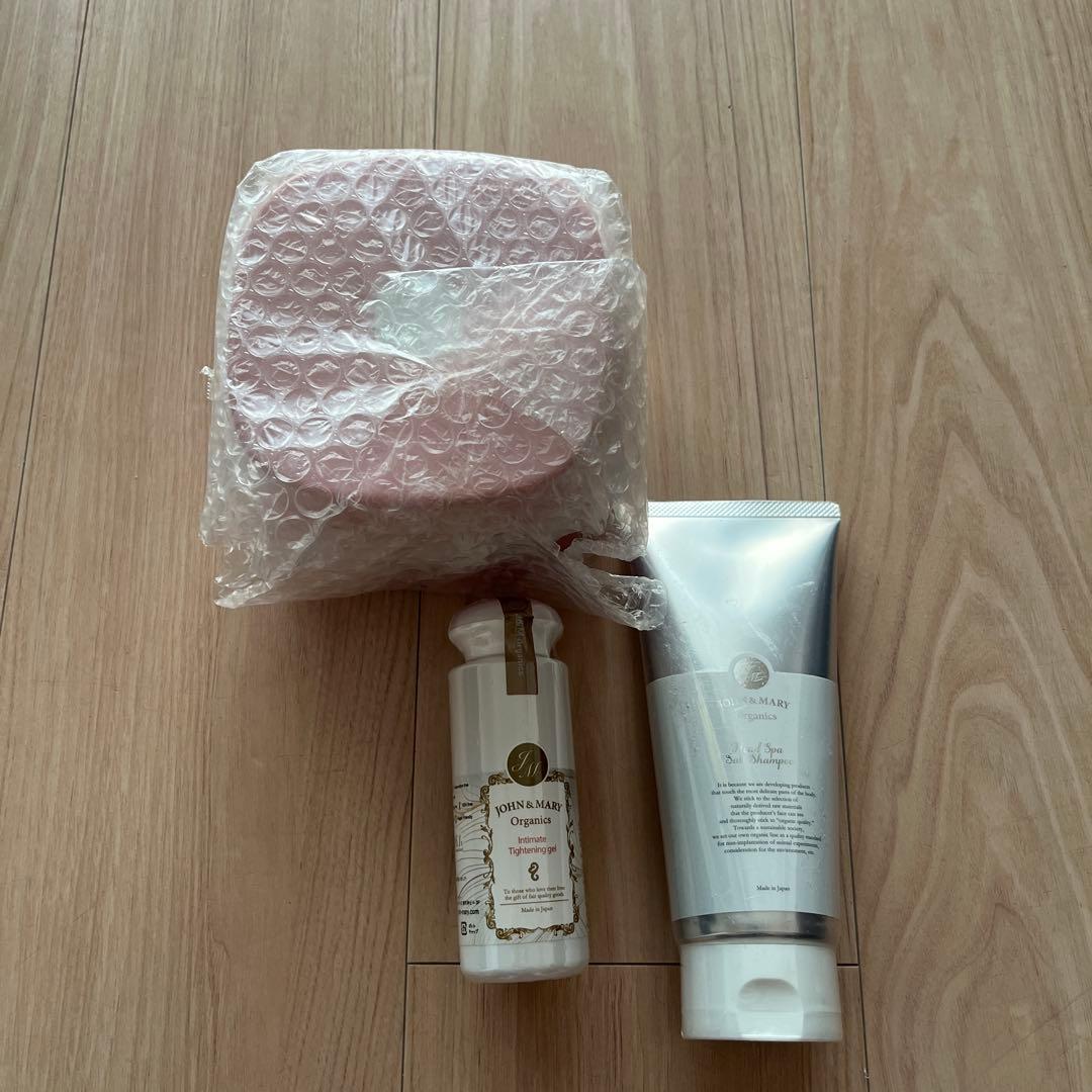 新品未使用ジョンアンドマリー産後回復膣圧アップセットヘッドスパソルトシャンプー付