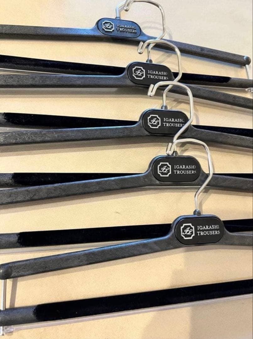 Igarashi Trousers イガラシトラウザーズ 樹脂製ハンガー　20本