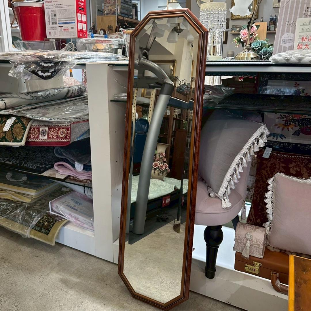 iΦ イタリア製 アンティーク調 姿見 鏡 スタンドミラー ウォールミラー 家具