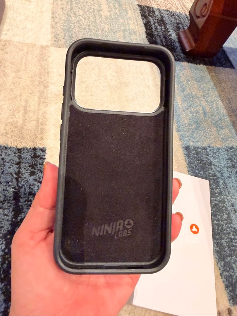 NINJA LABS FLEX POUCH クリア/ブラック