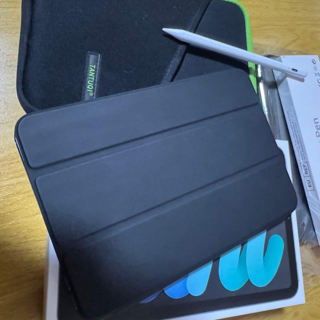 iPad mini 6 本体 64GB 【ほぼ未使用、バッテリー100%】