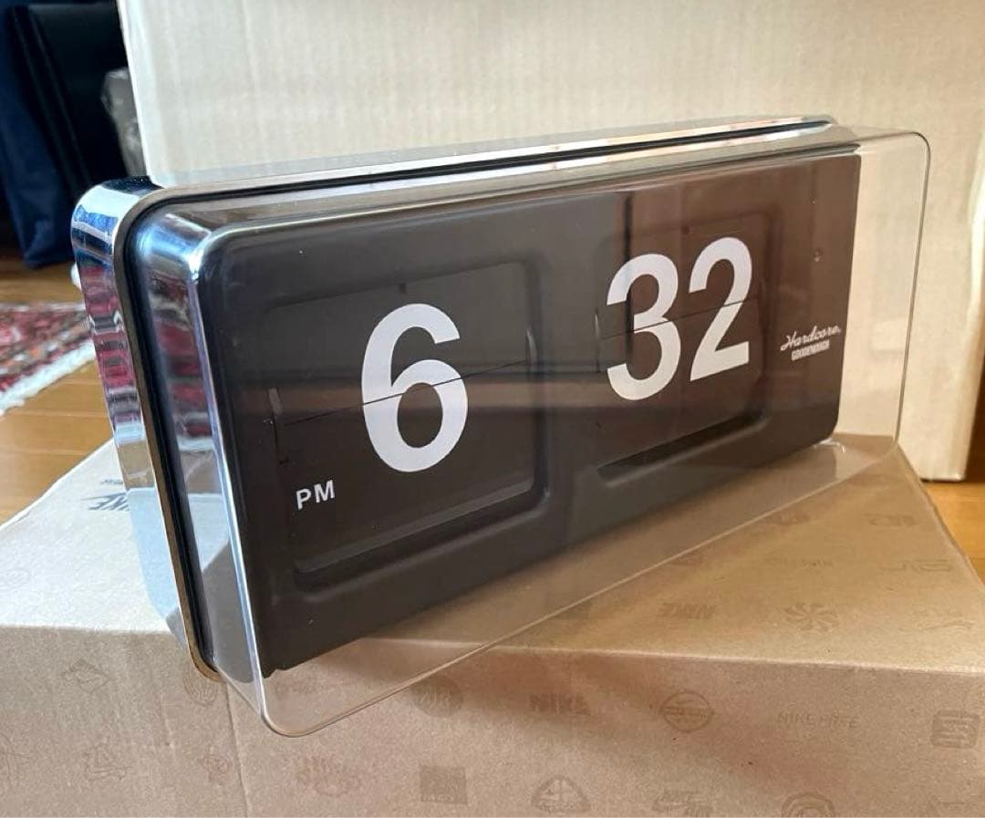 goodenough グッドイナフ ハードコア　ダブルネーム置き時計