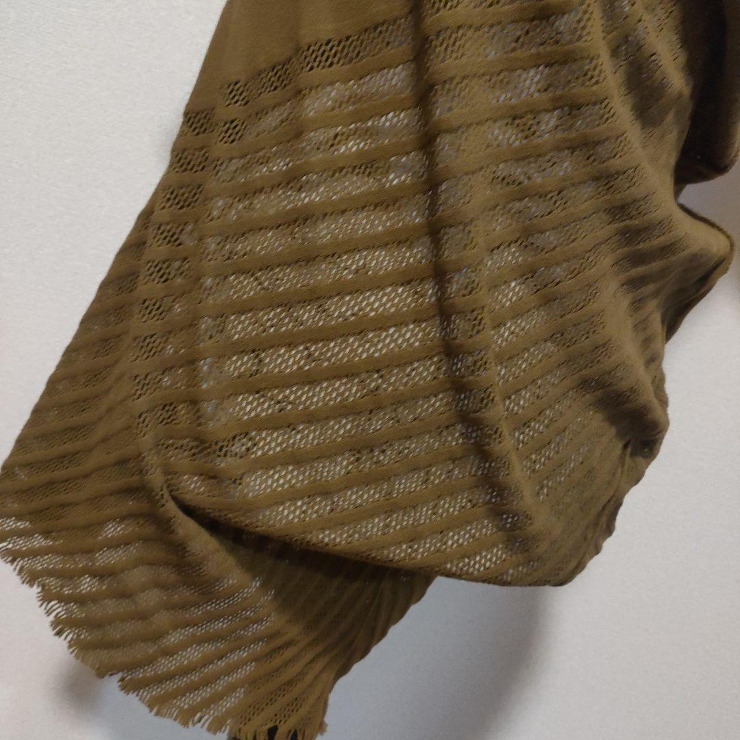 e45 超美品　イッセイミヤケ　変形カットソー　ニット　2