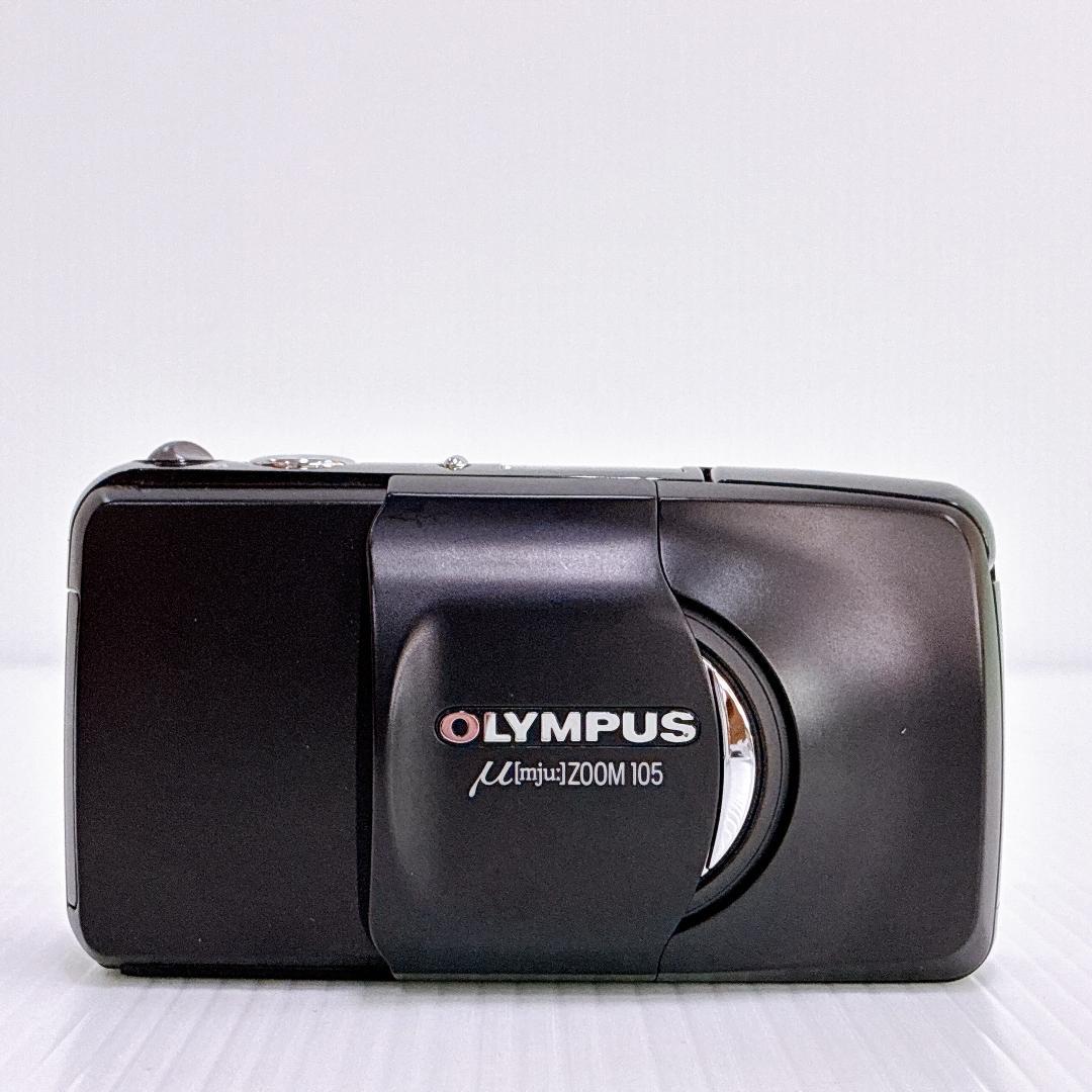 Y-067【完動品】OLYMPUS μ ZOOM 105 BLACK