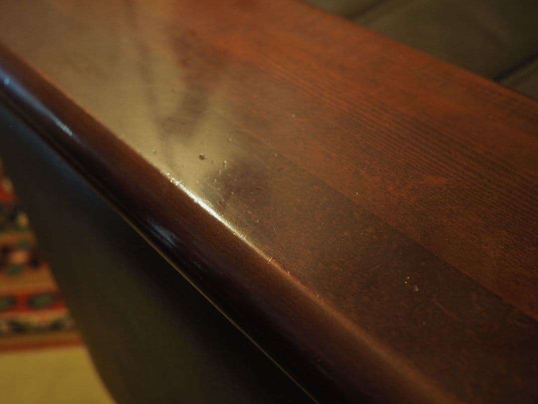 【値引中】\"karimoku\"レザー1PソファA