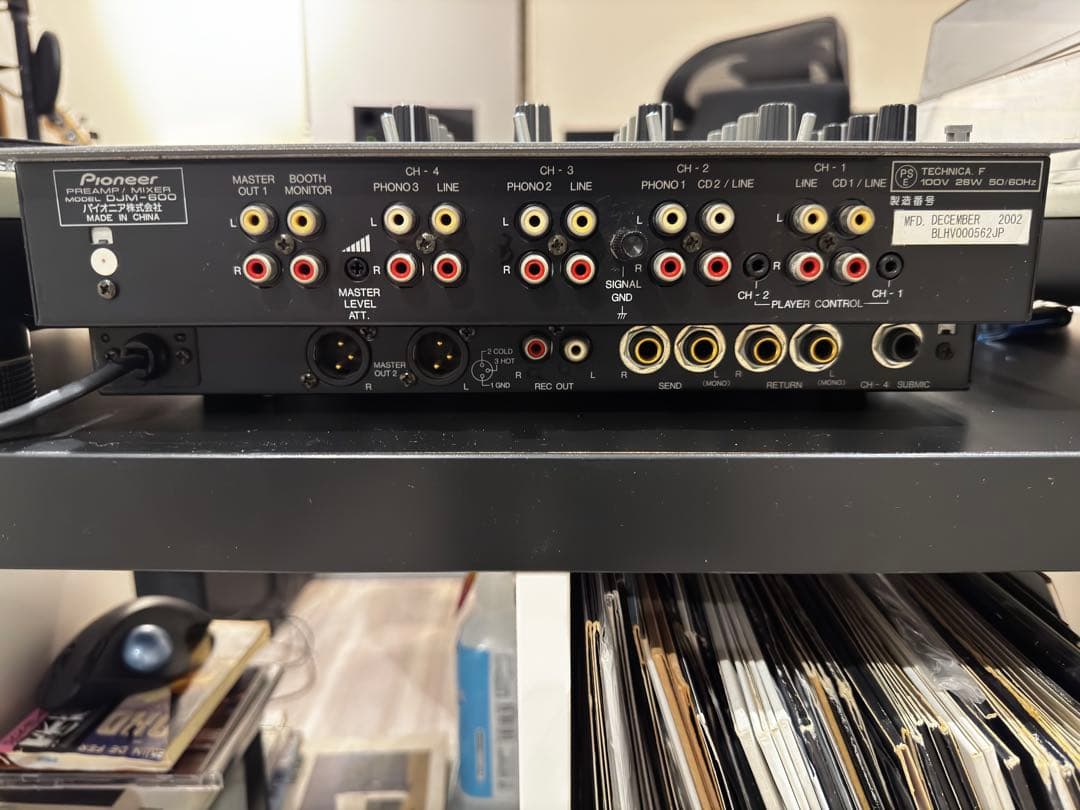 Pioneer DJM 600 DJミキサー パイオニア