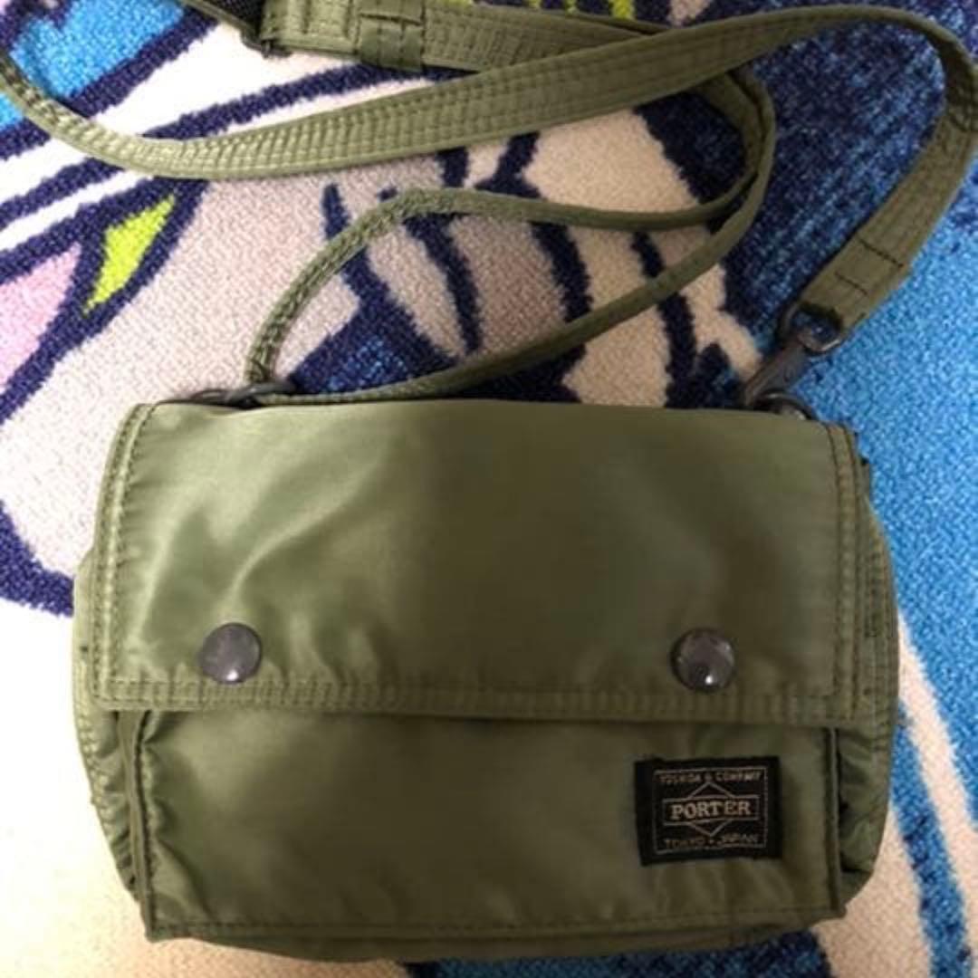 ポータータンカー　2wayショルダー　ウエストバッグ　セージグリーン
