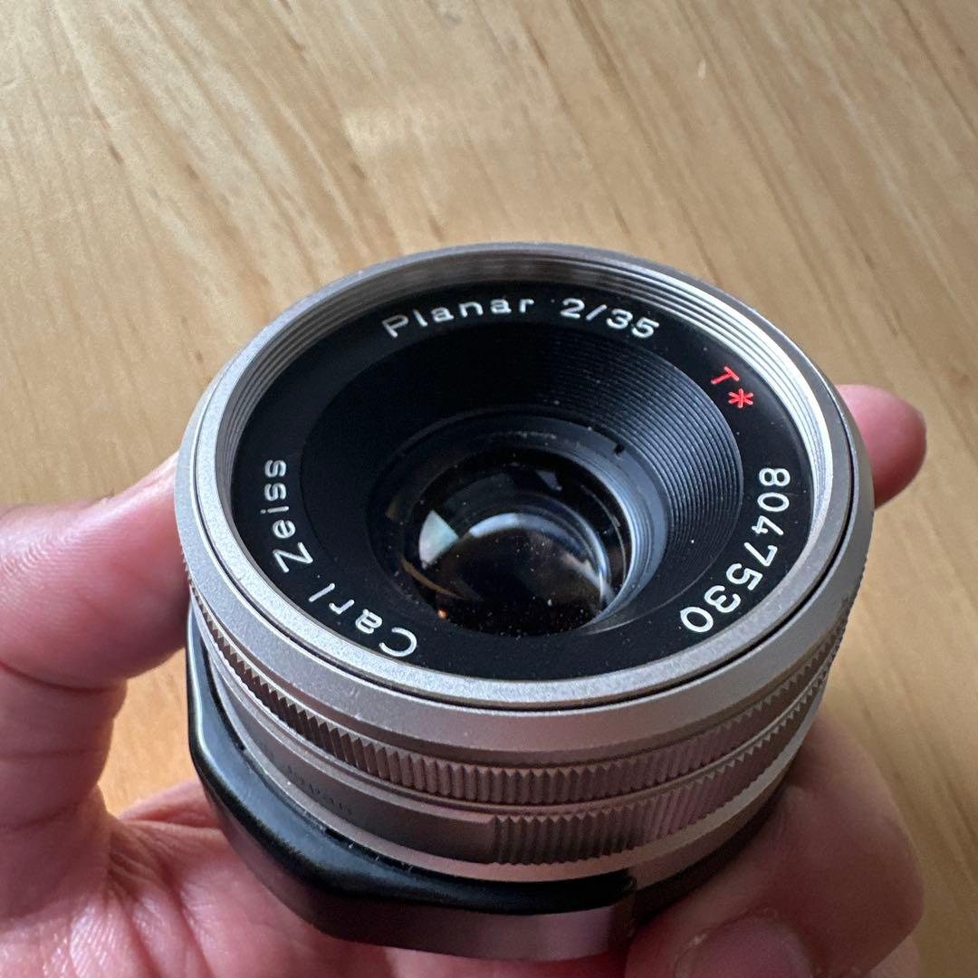 Contax planar 35mm f2 セール