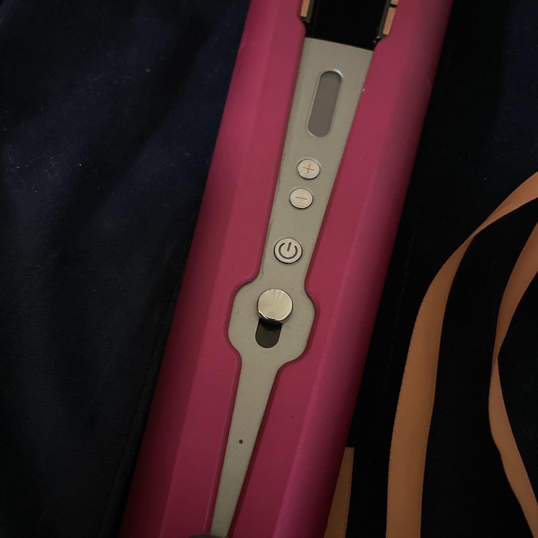 Dyson ダイソン　コードレス　ストレートヘアアイロン ピンク　HS07