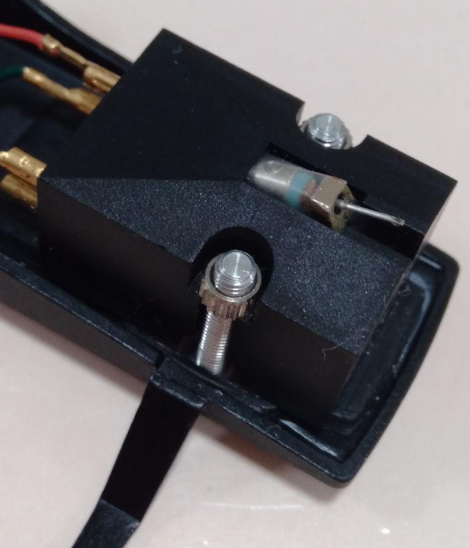 デノン MCカートリッジ DL-103 ヘッドシェルPCL-4 音質良好美品