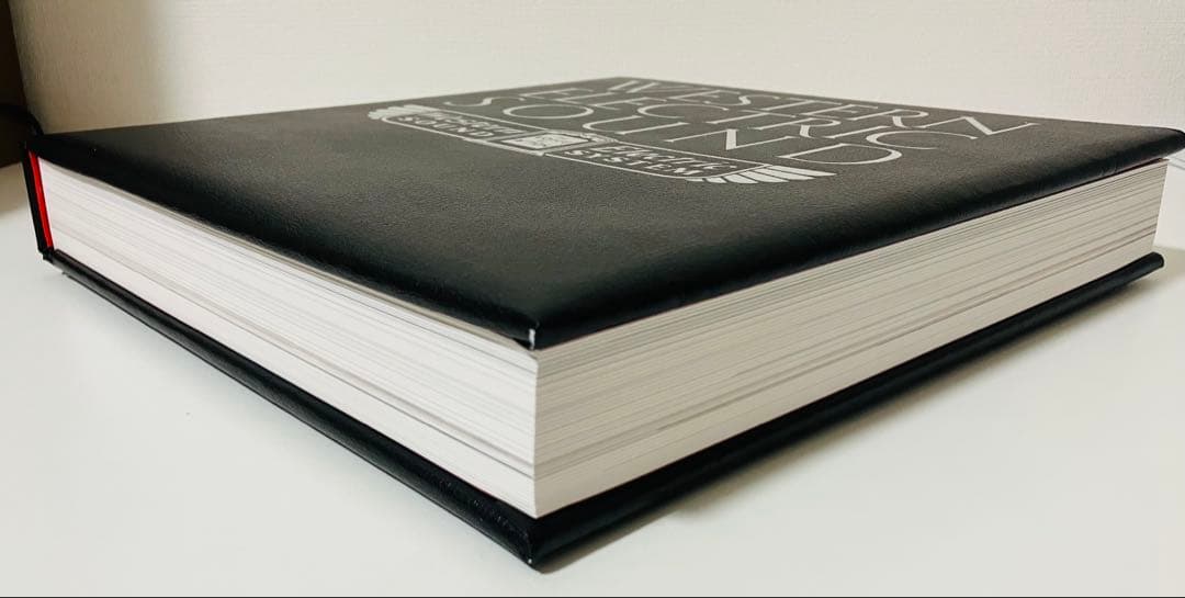 【希少】WESTERN ELECTRIC SOUND 2005年初版　豪華上製本