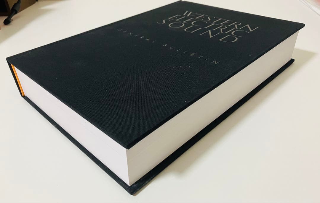 【希少】WESTERN ELECTRIC SOUND 2005年初版　豪華上製本