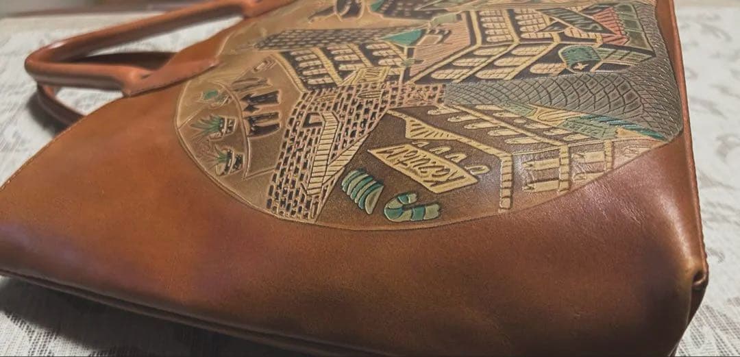 作家さんの革カバン