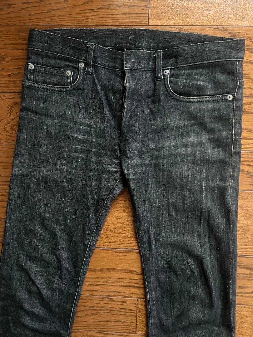 ディオールオム06AW These Grey Days 期 ブラックスキニー28