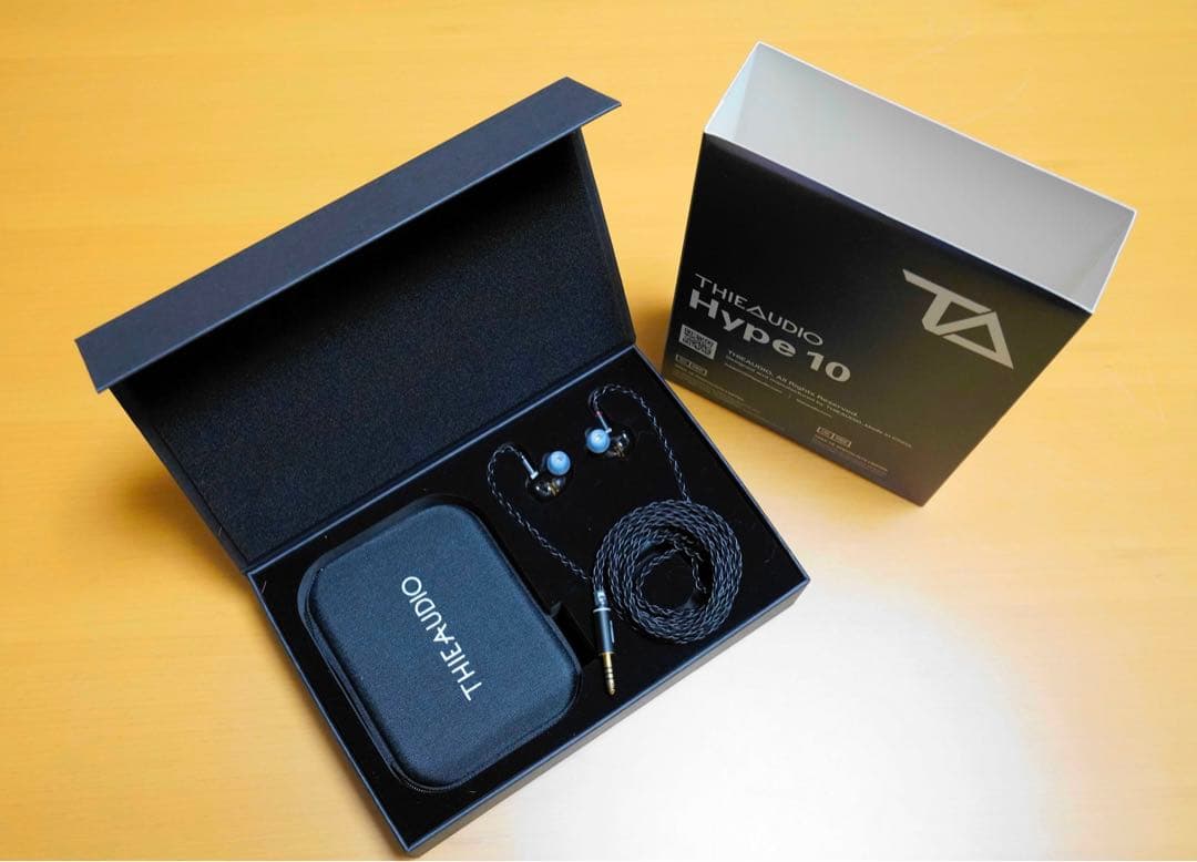 イヤホン ThieAudio Hype10+NOBUNAGA Cassini Axis