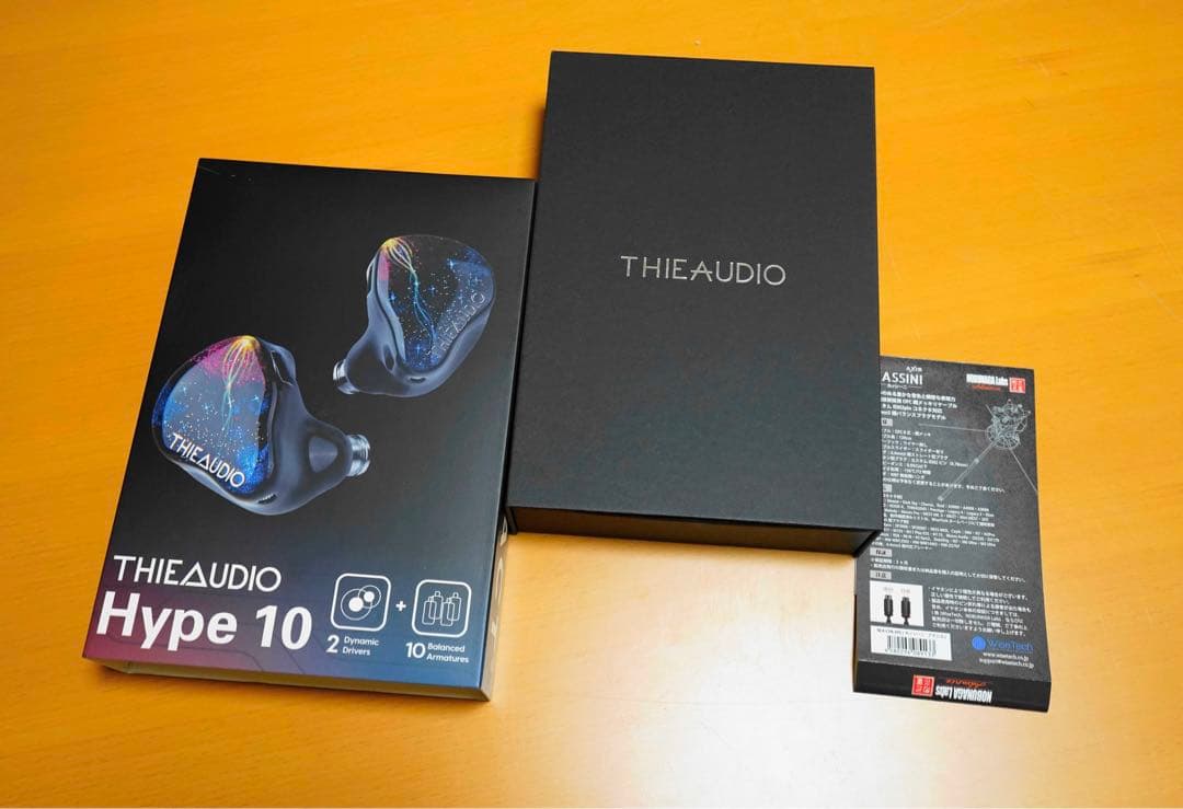 イヤホン ThieAudio Hype10+NOBUNAGA Cassini Axis