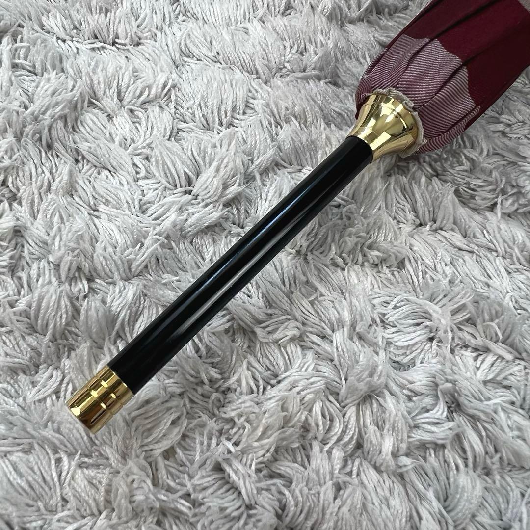 【新品未使用】ブルーレーベルクレストブリッジ　チェック柄 晴雨兼用　長傘