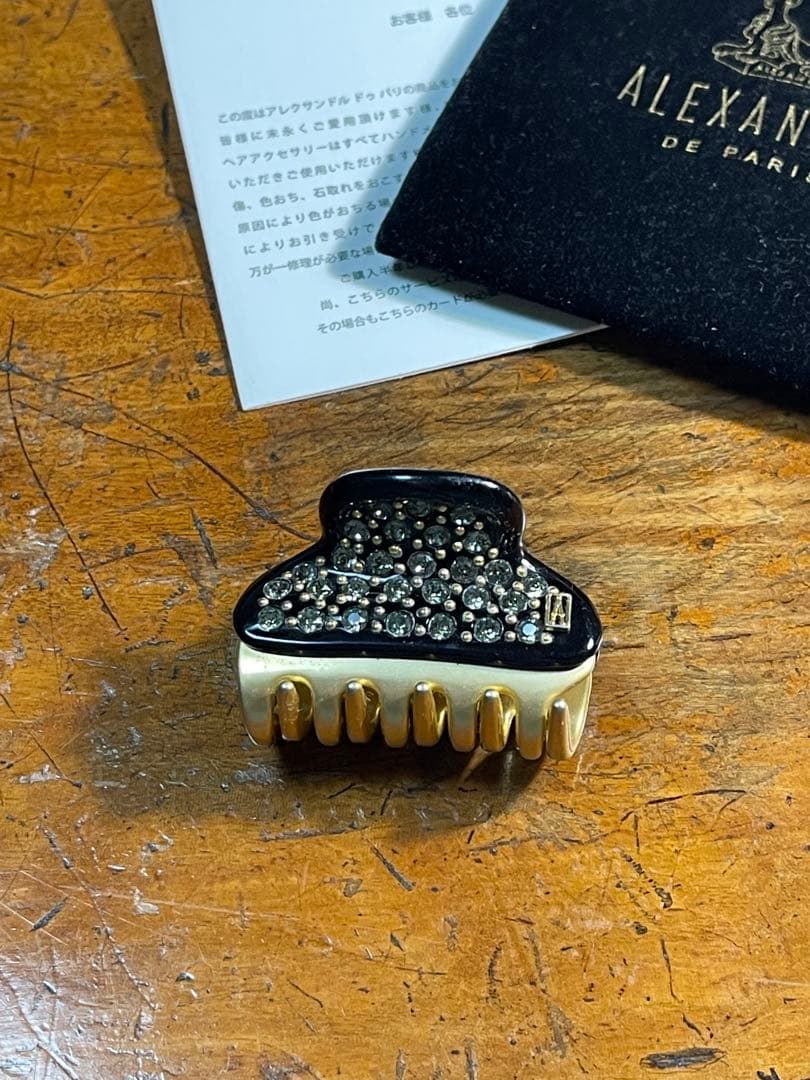 アレクサンドルドゥパリ　Sバレッタ　ラインストーン