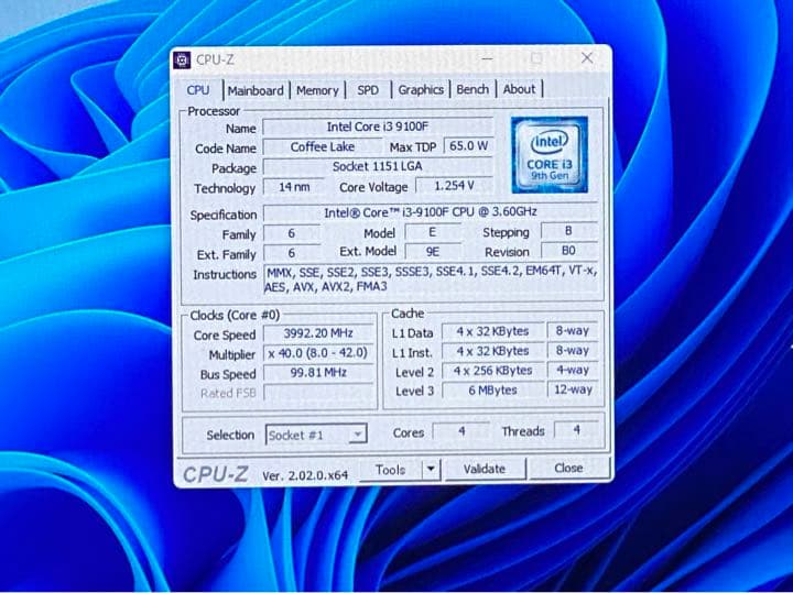 フロンティアパソコン. i3 9100f Windows11 PRO
