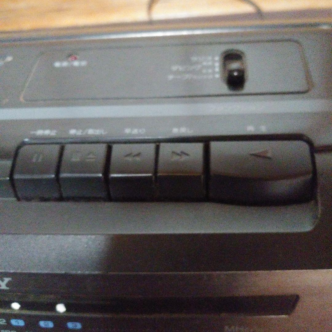 【ソニー】ラジオカセット　レトロ