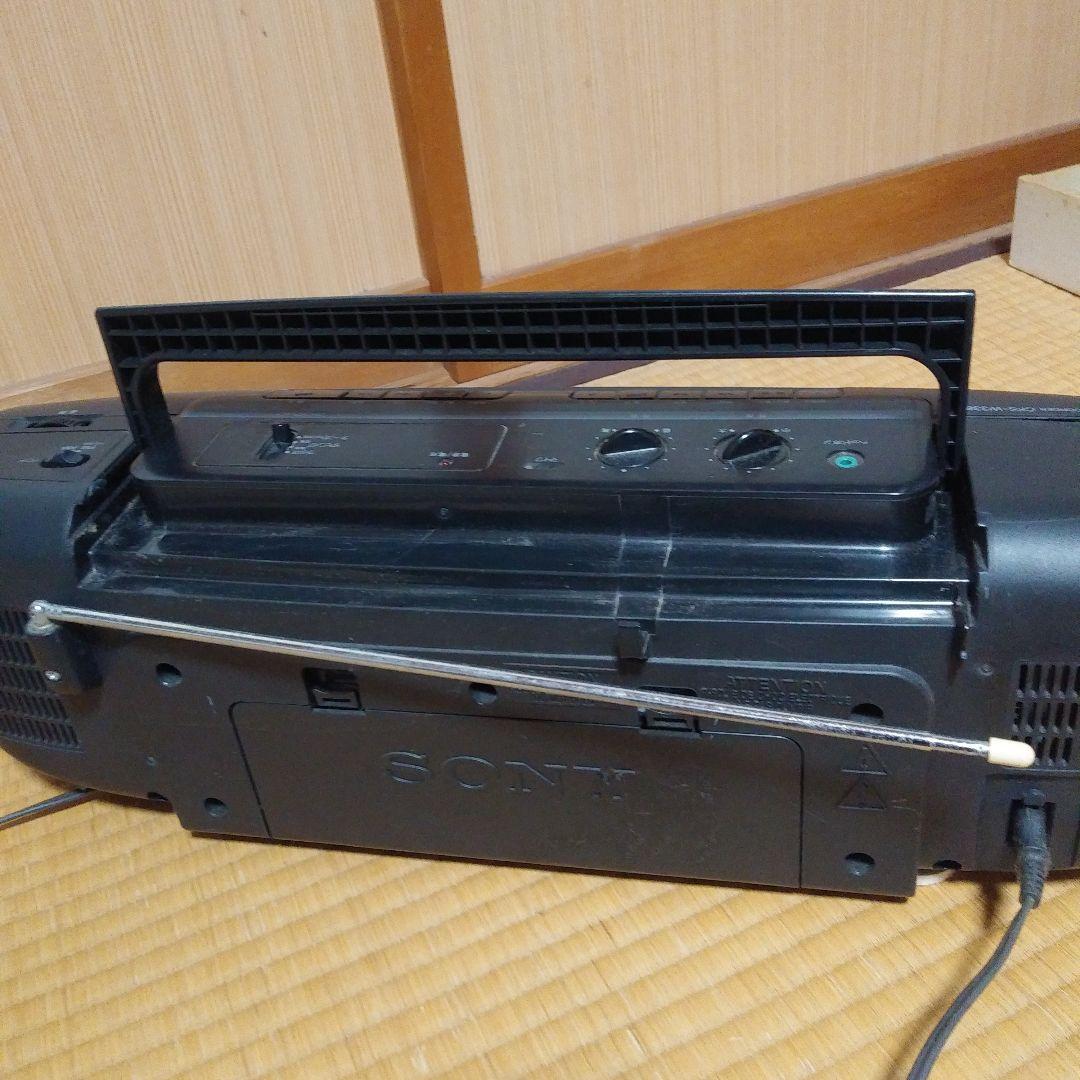 【ソニー】ラジオカセット　レトロ