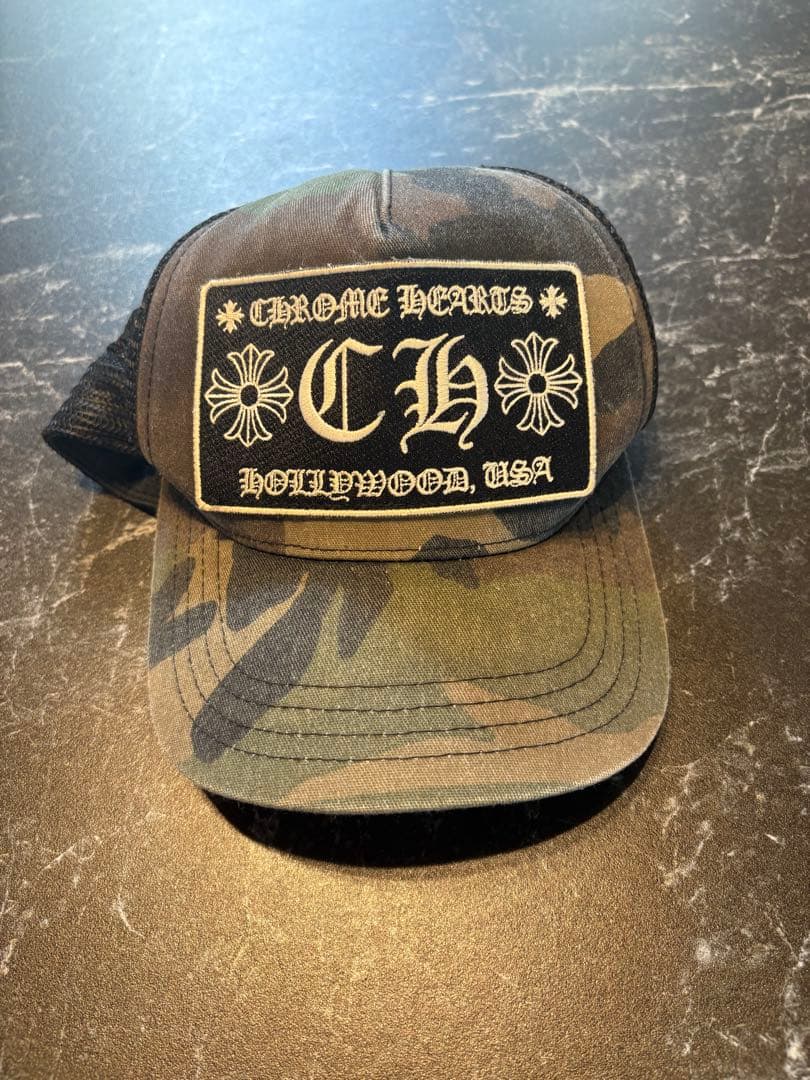 s*e様 【希少品】CHROME HEARTS キャップ　迷彩柄