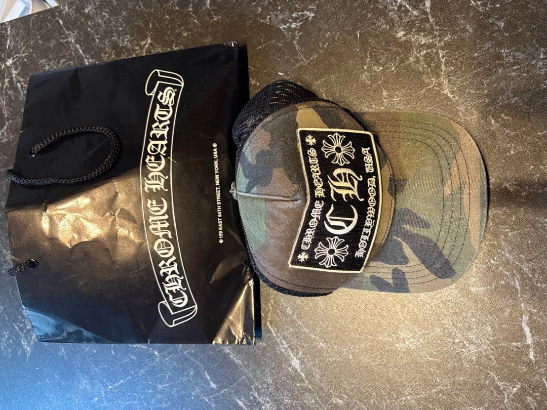 s*e様 【希少品】CHROME HEARTS キャップ　迷彩柄