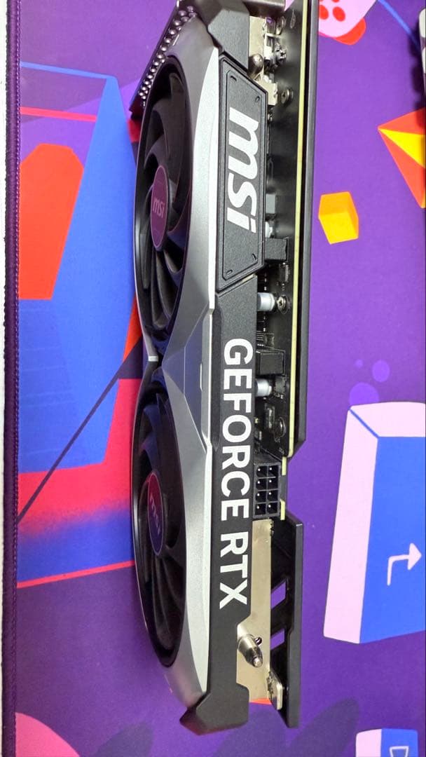 グラフィックボード・グラボ・ビデオカード MSI GeForce RTX 4070 VENTUS 2X OC