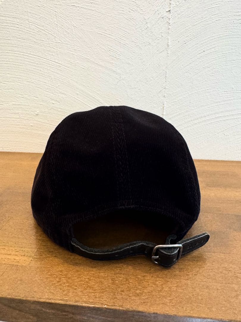 Supreme コーデュロイキャップ 黒
