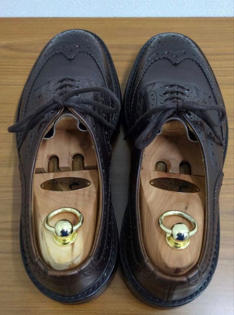 Tricker’s BOURTON UK8.5 コマンドソール／ダークブラウン