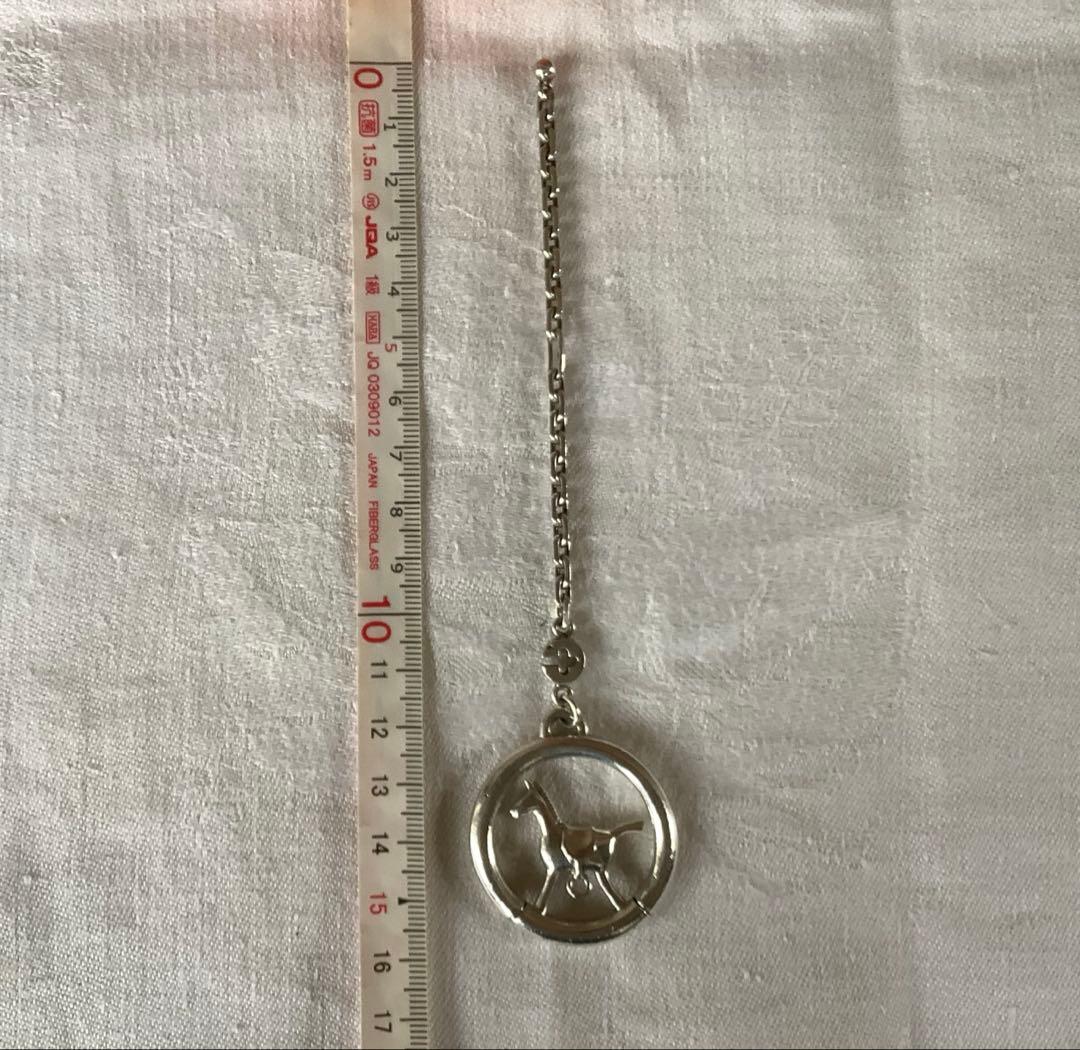 エルメス バッグチャーム キーホルダー 木馬 銀製 ヴィンテージ