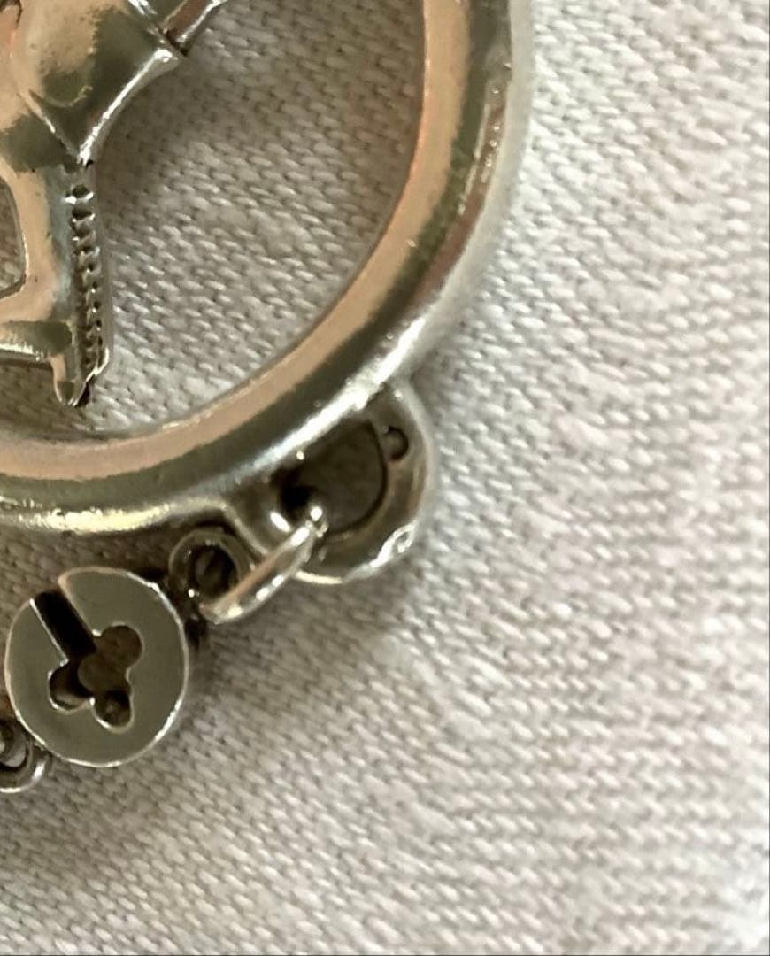 エルメス バッグチャーム キーホルダー 木馬 銀製 ヴィンテージ