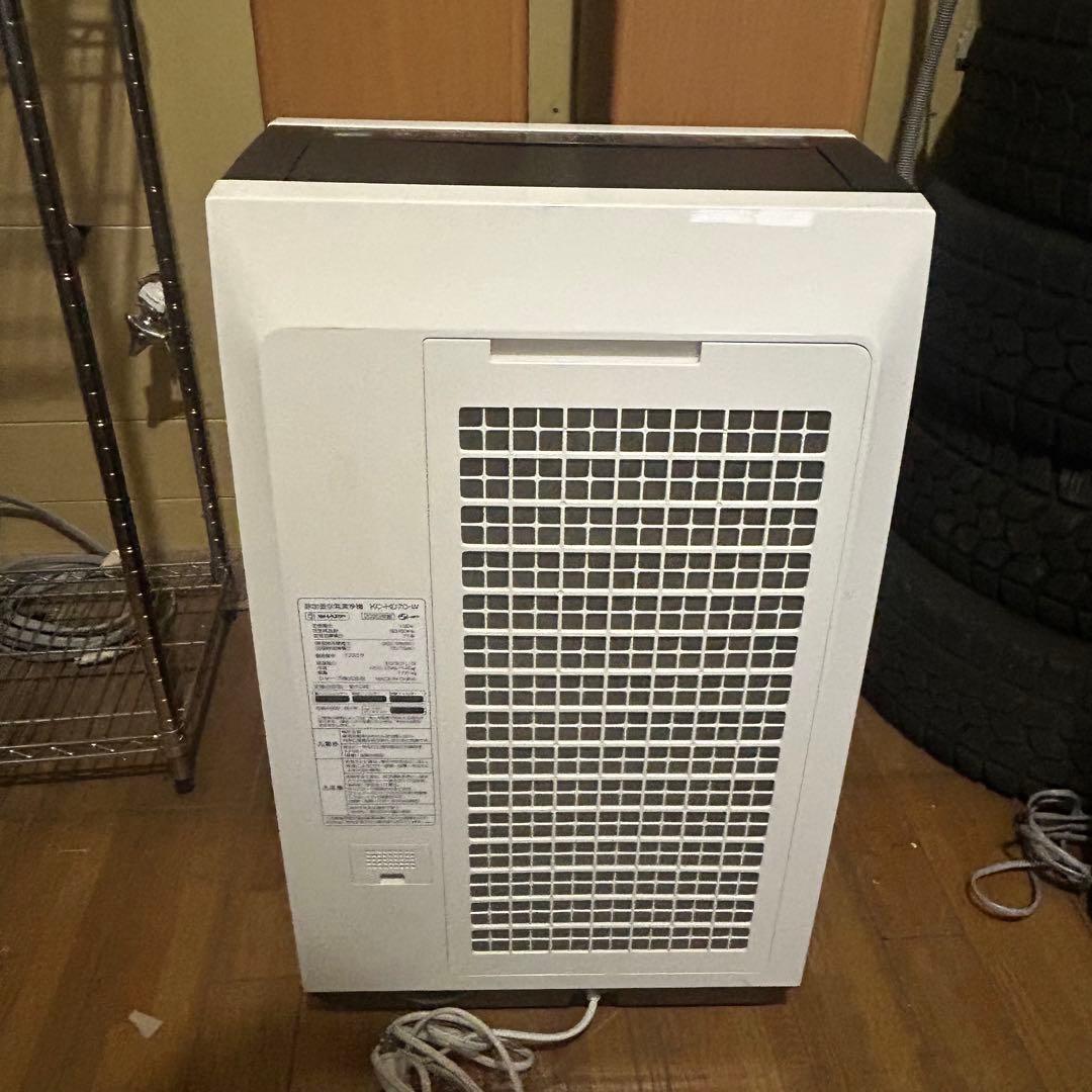 SHARP プラズマクラスター KC-HD70-W除加湿空気清浄機 20年製