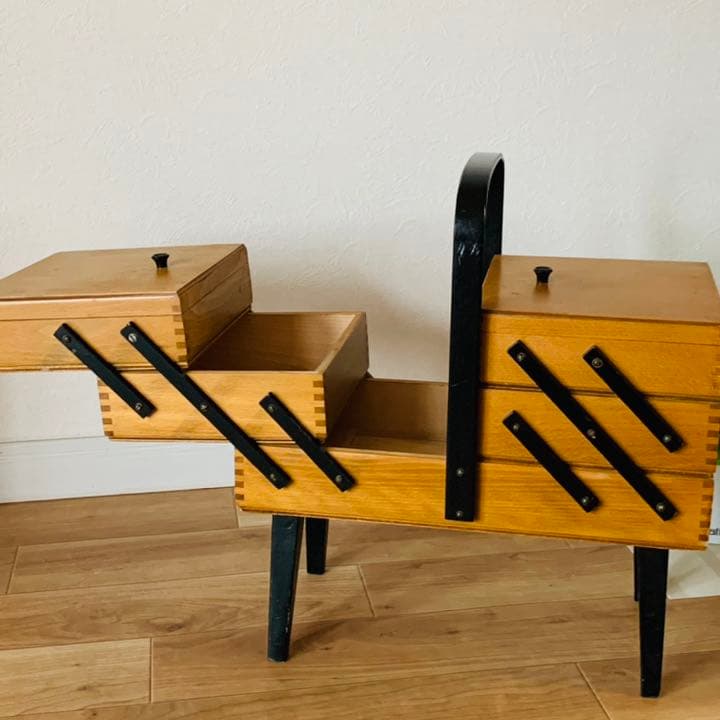 専用★ヴィンテージ★ソーイングボックス